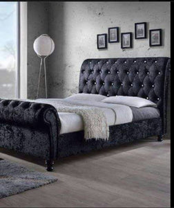 Sleigh Bed 7